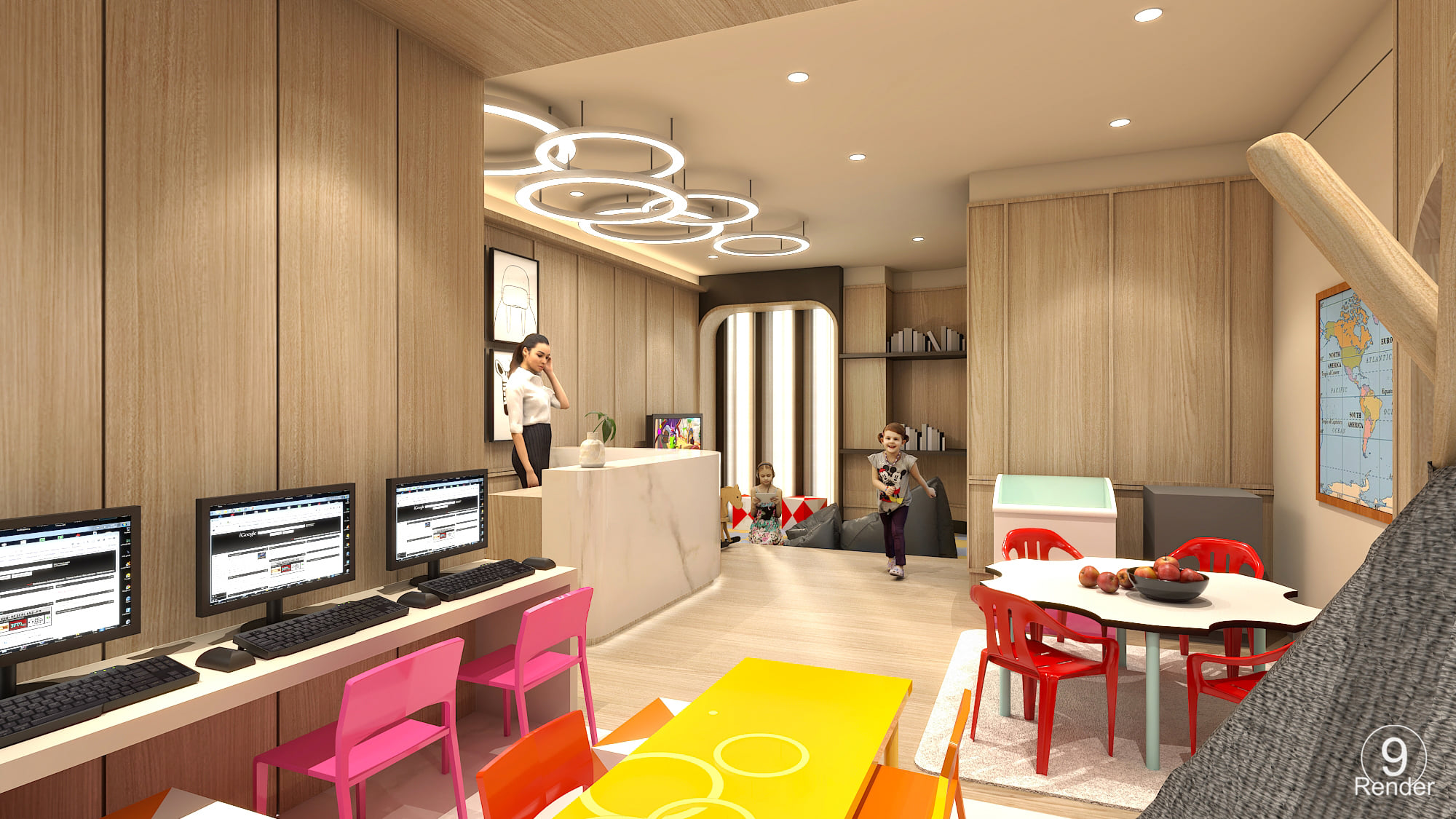 9render - Kid room Owner : SBO 3D : 9render Workflow:...