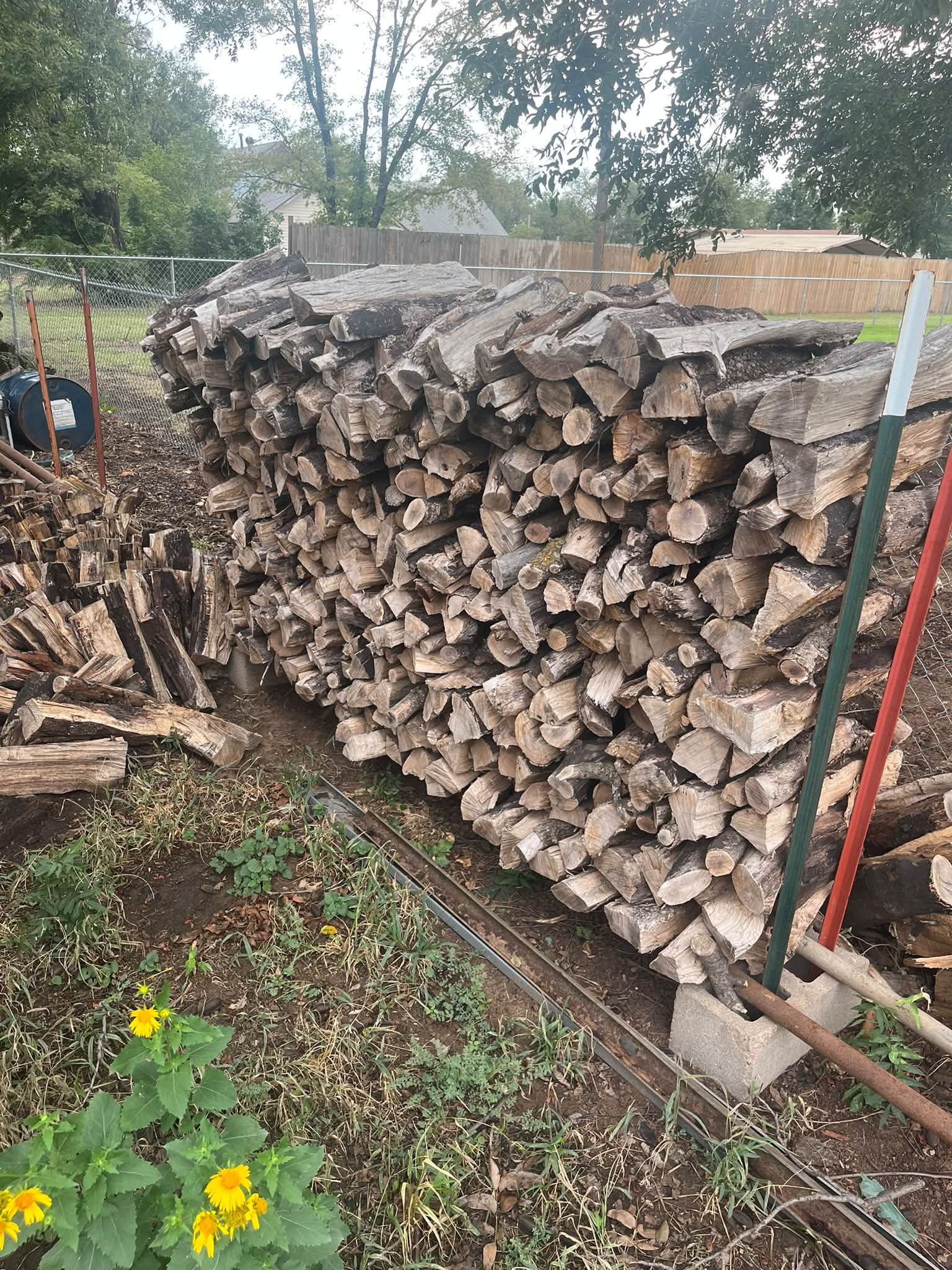 Hardwood firewood for sale in Enid, OK - Mulberry and Blackjack