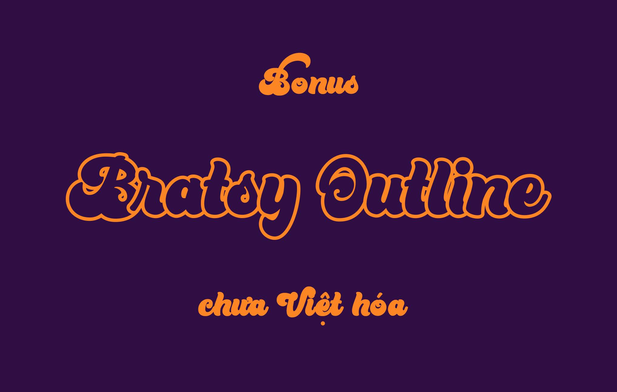 [Bratsy Script] --------------... - Font Việt hóa by Sayuri