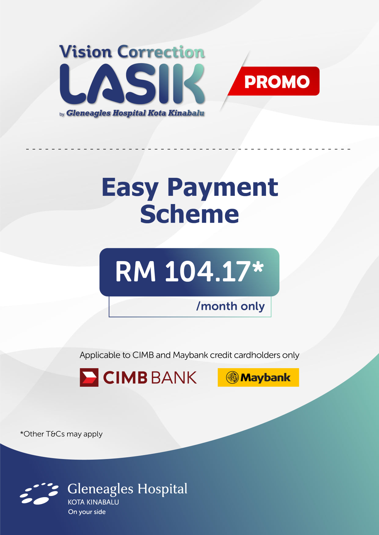 Gleneagles Hospital Kota Kinabalu No More Looking For Glasses Or Contacts Through Our Vision Correction Lasik Package At Only Rm104 17 Month With Easy Payment Sceme For Maybank And Cimb Cardholders Call Us
