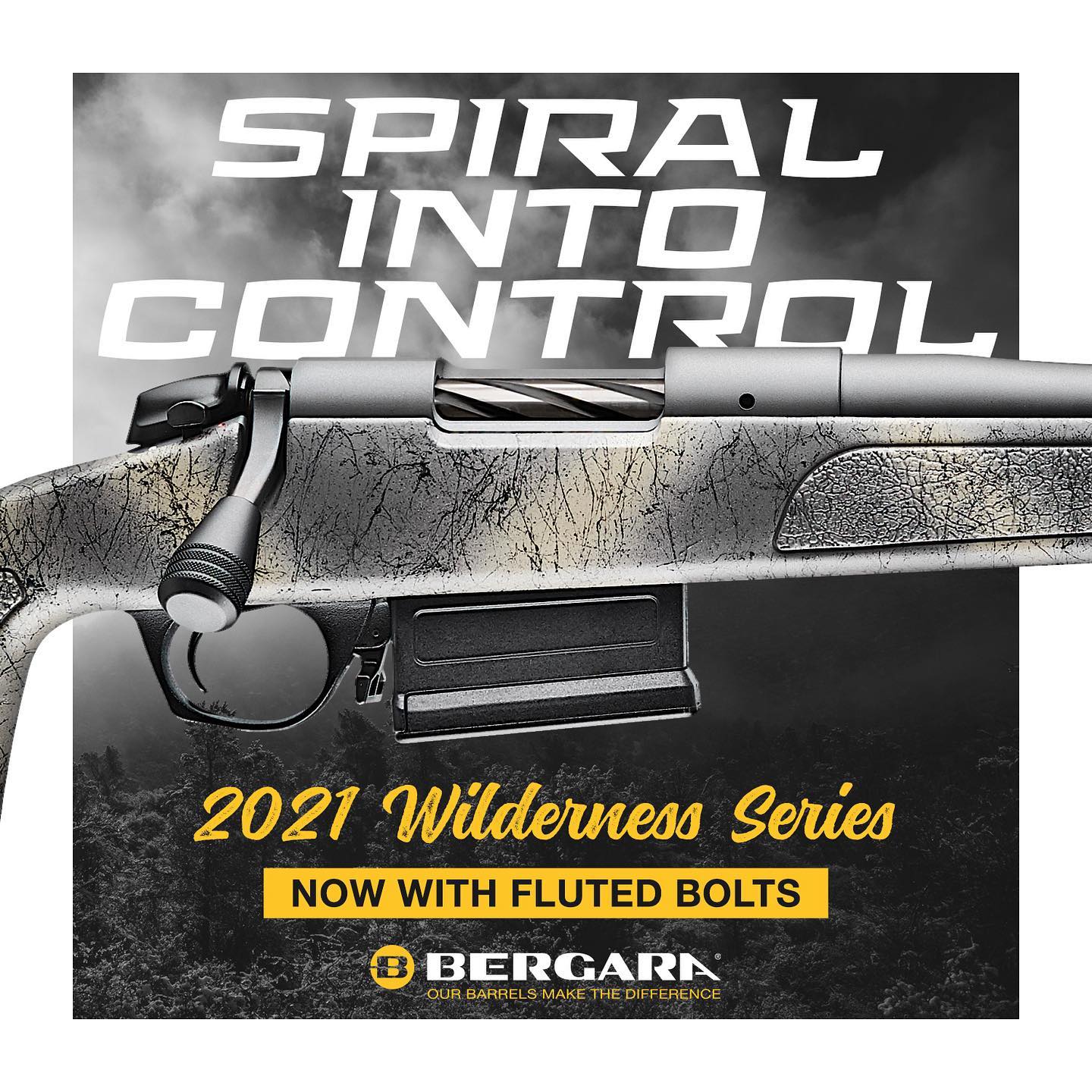 Bergara North America The B 14 Wilderness Series Rifles Got A Bit Of An Upgrade For This Year They Will Now Come Standard With The Fluted Bolt A Great Addition To An