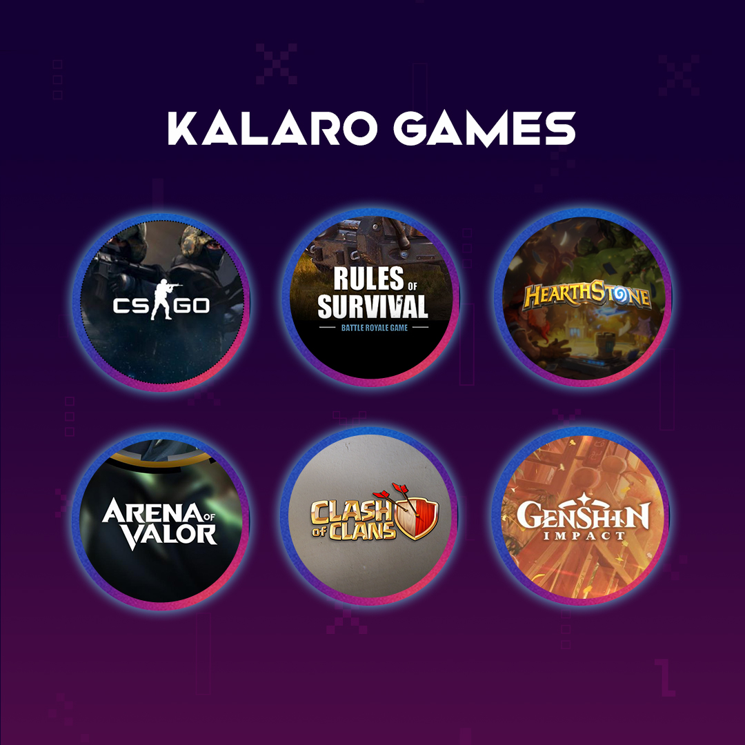 KALARO - Mga #Kalaro, here's the official list of games...