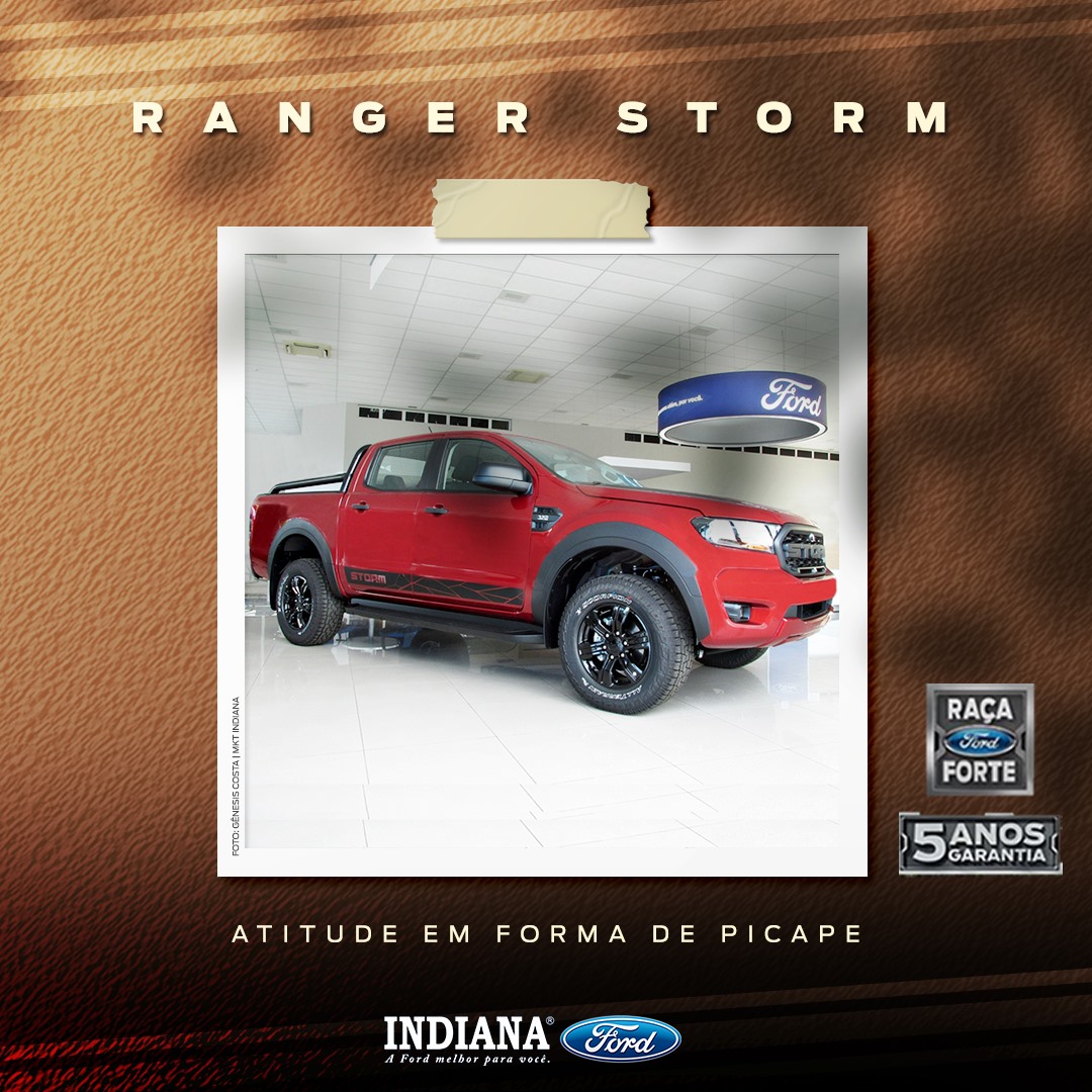 A Ford Ranger... - Indiana Ford Concessionária de Veículos