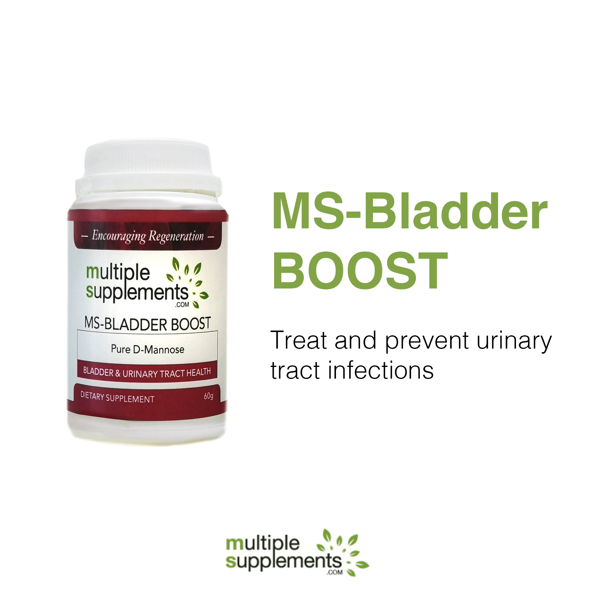 Our MS-Bladder Boost can be used... - MultipleSupplements.com