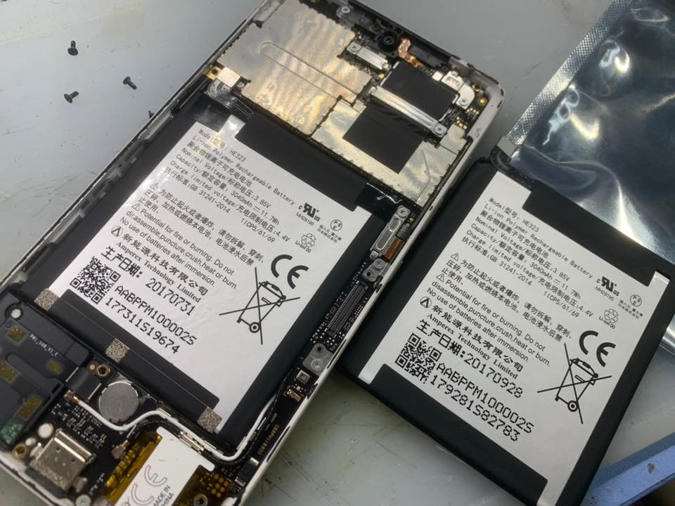第一站手機維修 Essential Phone安卓之父換原裝電 比較冷門的電話 都可以訂貨安排維修 Facebook