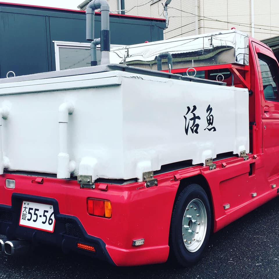 スズキ キャリー フルカスタム活魚水槽車が入荷いたしました(^^) 生き 