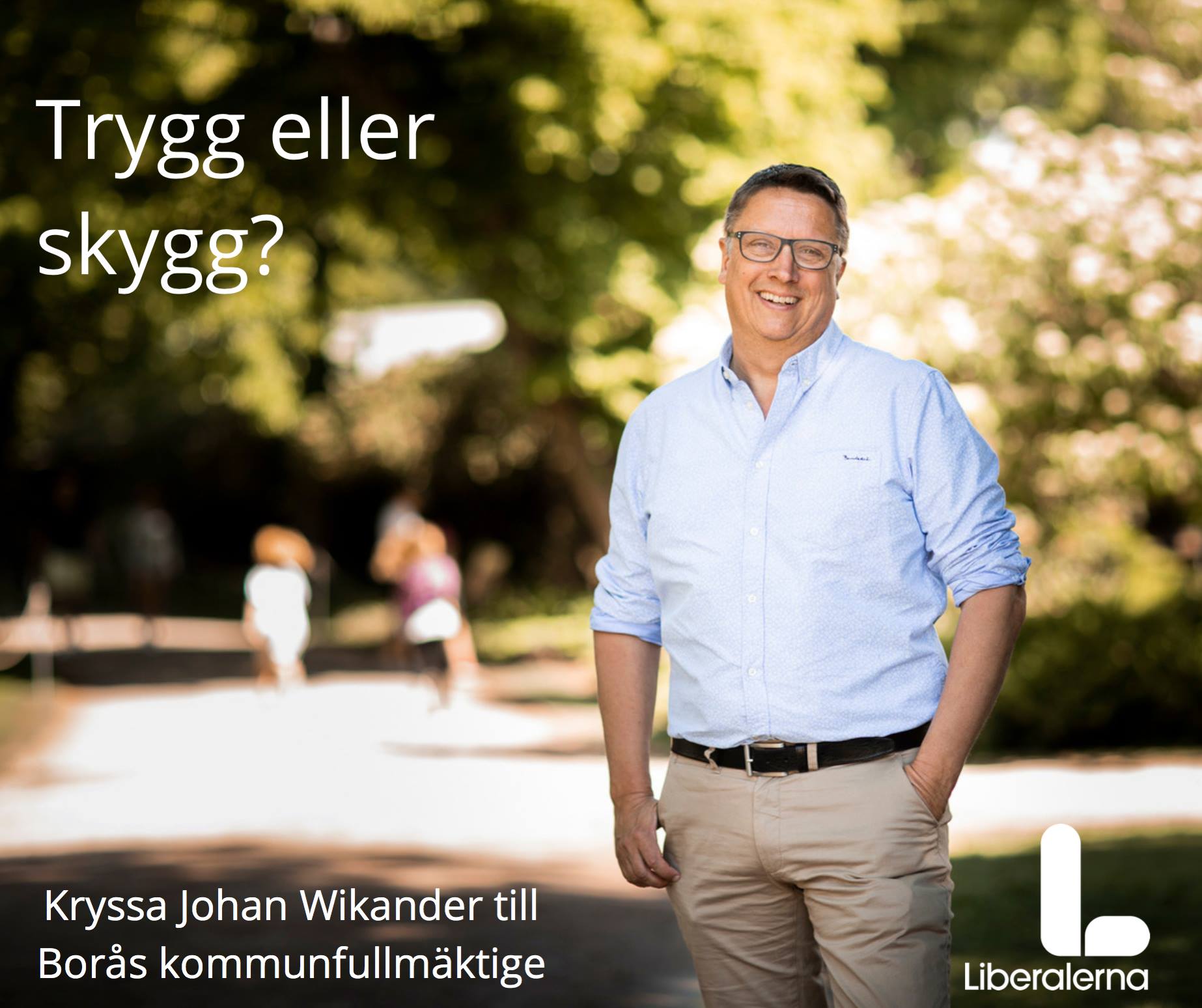 Johan Wikander - Politiker för Liberalerna