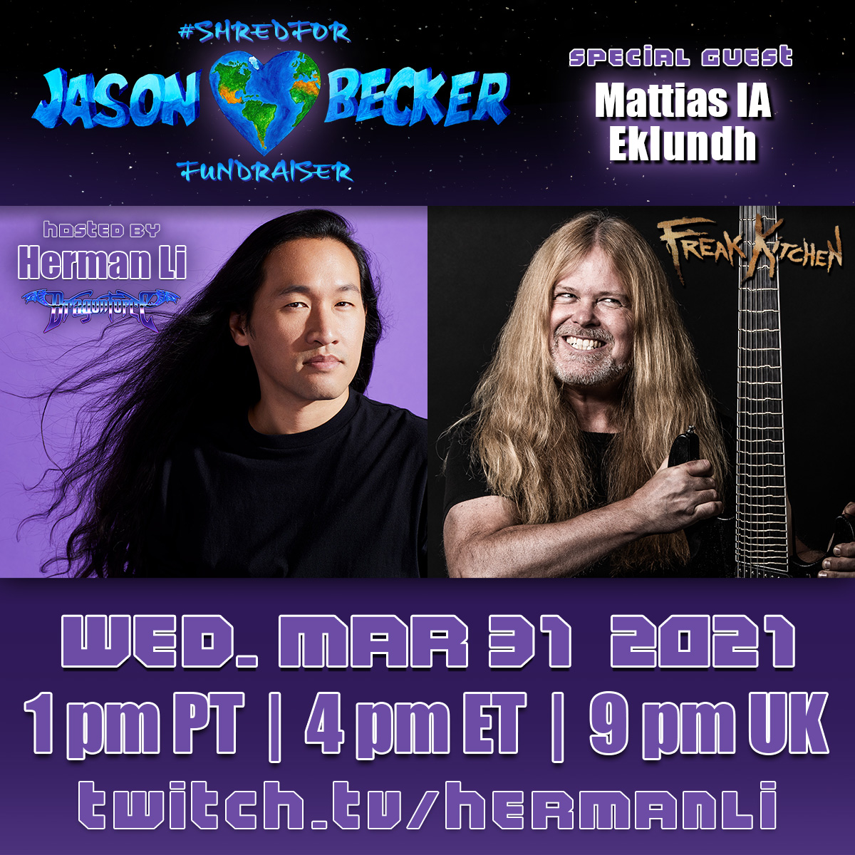 Tomorrow, Mattias IA Eklundh from Freak Kitchen joins Herman Li