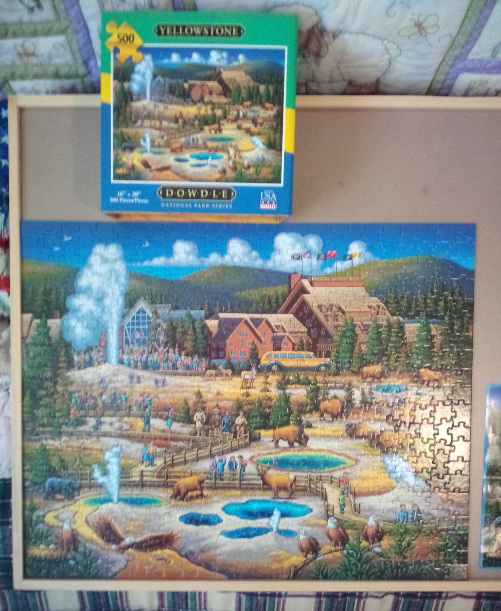 Dowdle Wild Wild West 500 Piece Western Theme Puzzle Dowdle Wild Wild ...