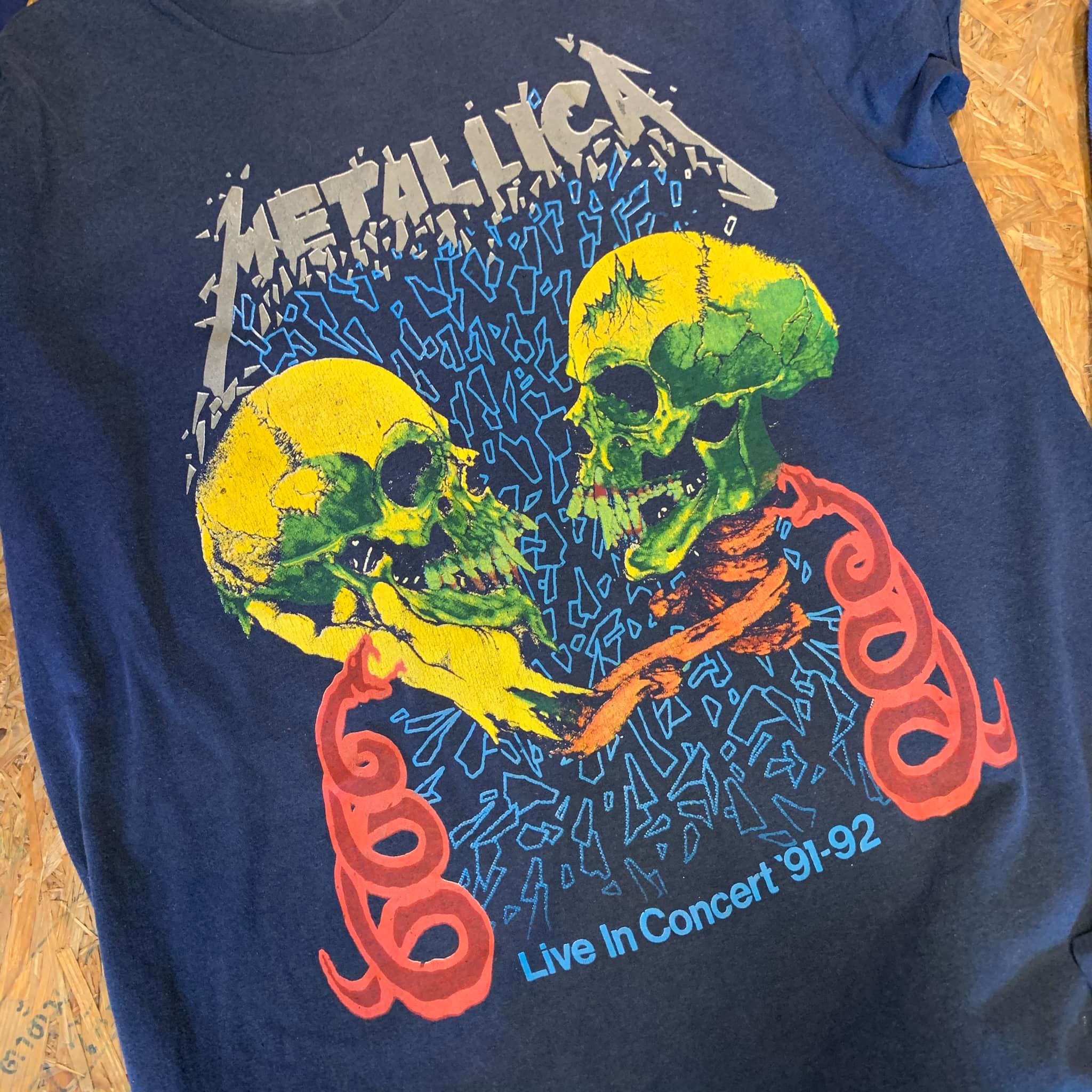 ? 1994 Metallica Binge & Purge Summer Shirt Tour Shirt - https 