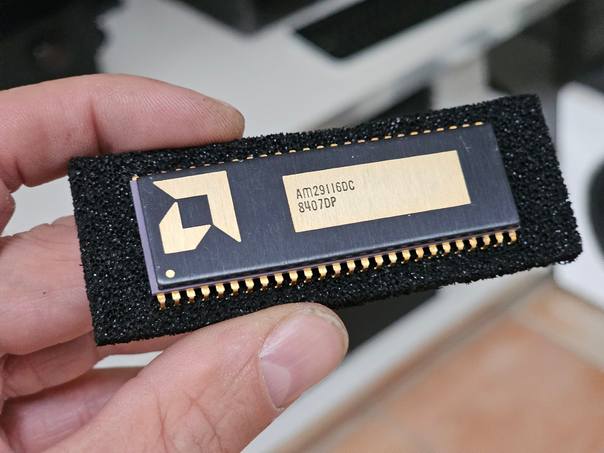 I collect CPUs. This is my most recent one. Isnt it beautiful?