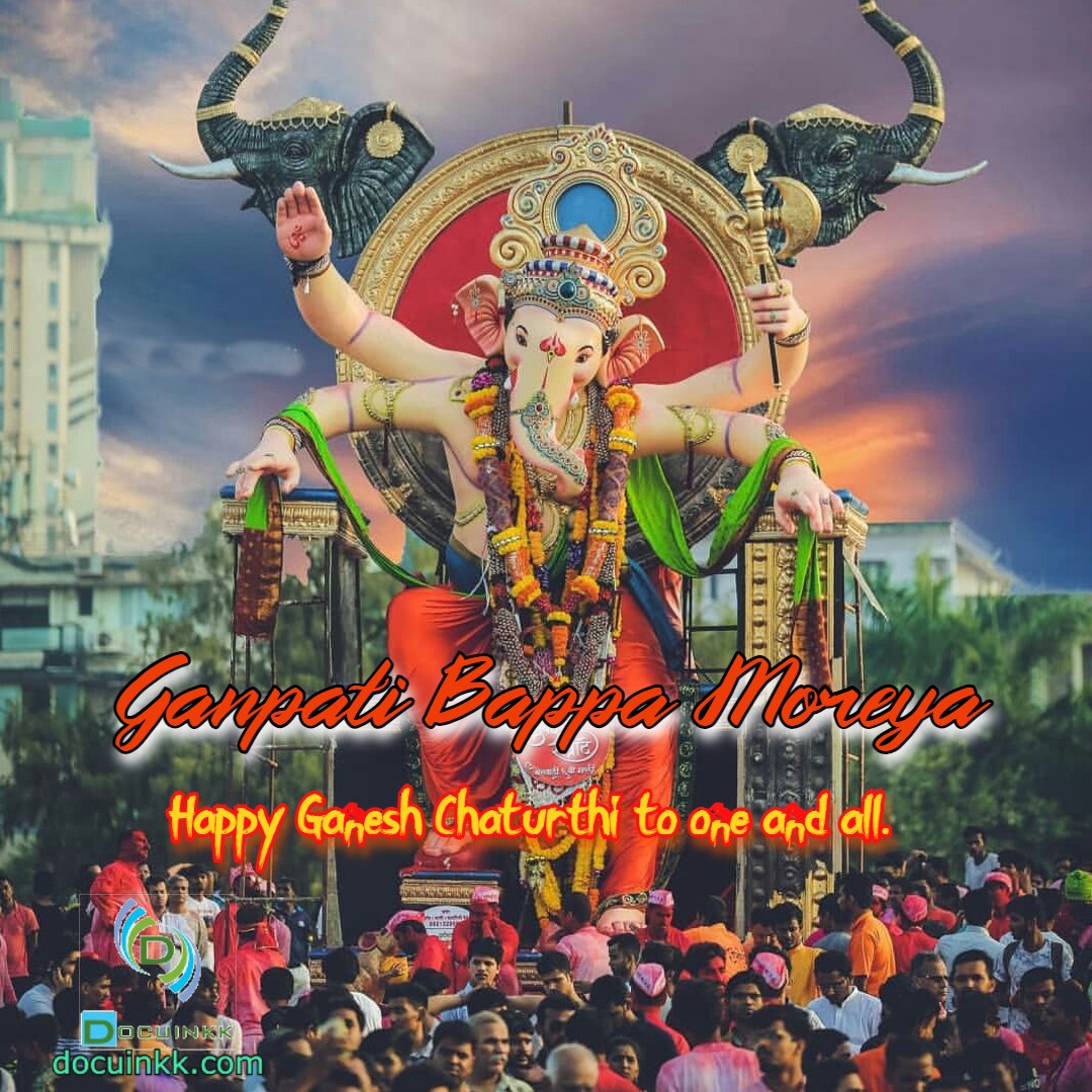 Docuinkk - Happy Ganesh Chaturthi to one and all GANPATI... | Facebook