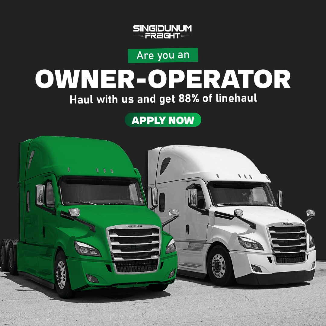 Do you have your own semitruck? 🚛 Singidunum Freight