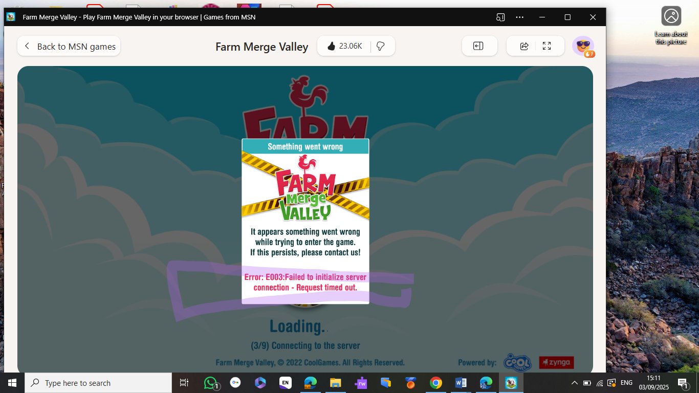 Farm Merge Valley Community | I am struggling to get into my game ...