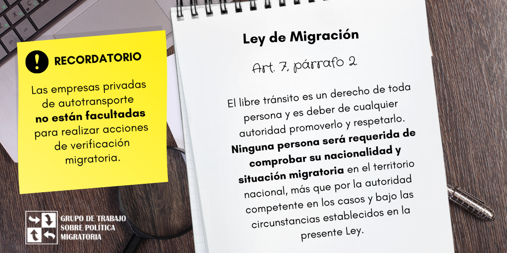 El libre tránsito es... - Apuntes de Migración Internacional