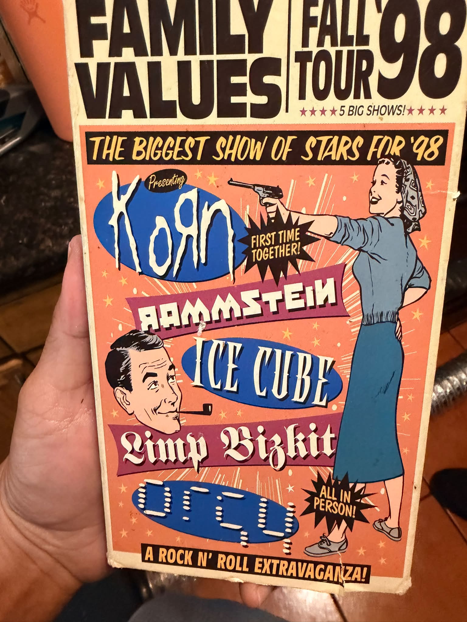Throwback to Aftershock Festival's Family Values Tour 1998 lineup