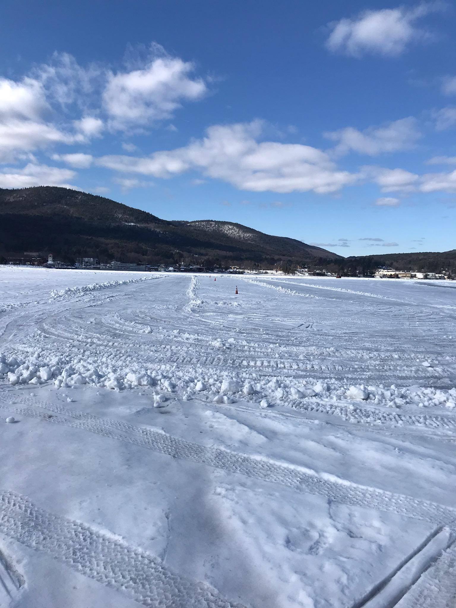 Our final track for the... - Lake George Winter Carnival