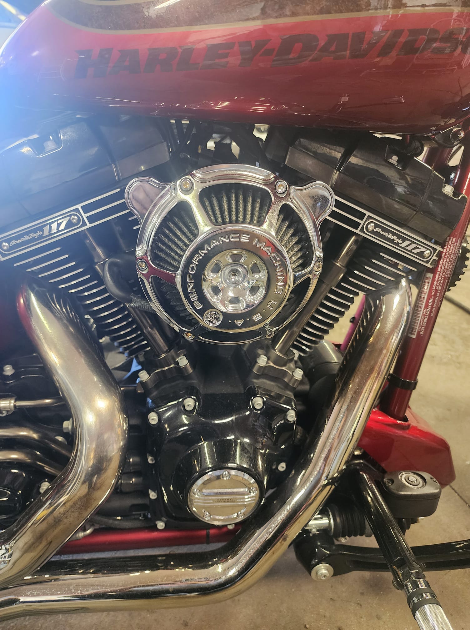 How to verify if a Harley Davidson is a 117 model