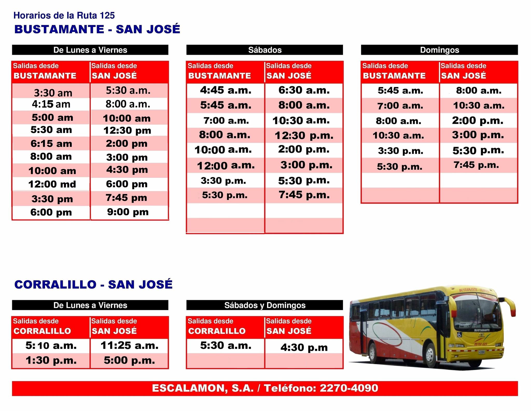 Auto Transportes San Juan - Escalamon - Atención usuarios de la ruta ...