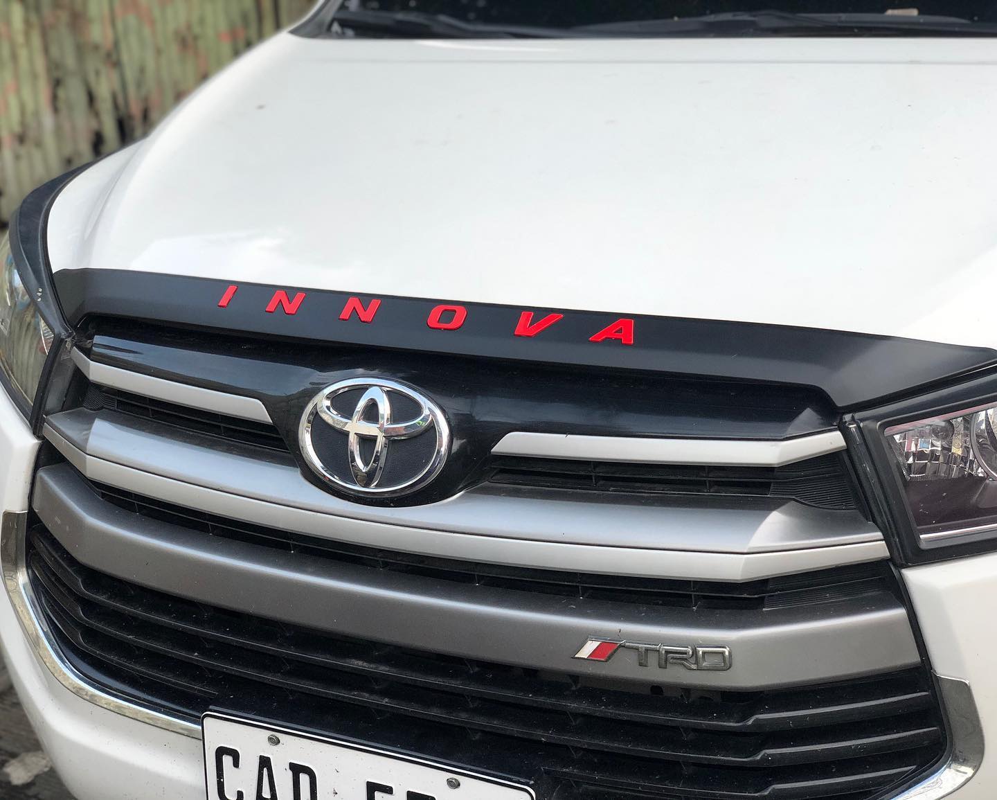 Electrovox - Toyota Innova Hood Lip #toyota #innova | Facebook