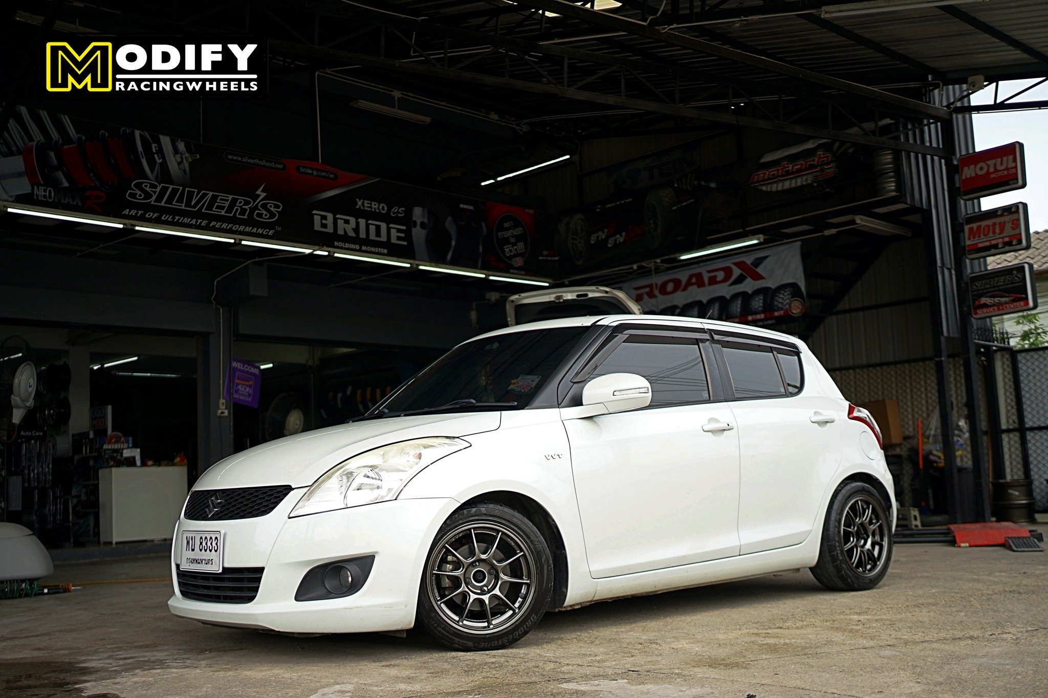 Suzuki จัดทรงใหม่เน้นครีนๆ - ล้อใหม่ TC105X ขอบ15 กว้าง7 ออฟ35 GM ...