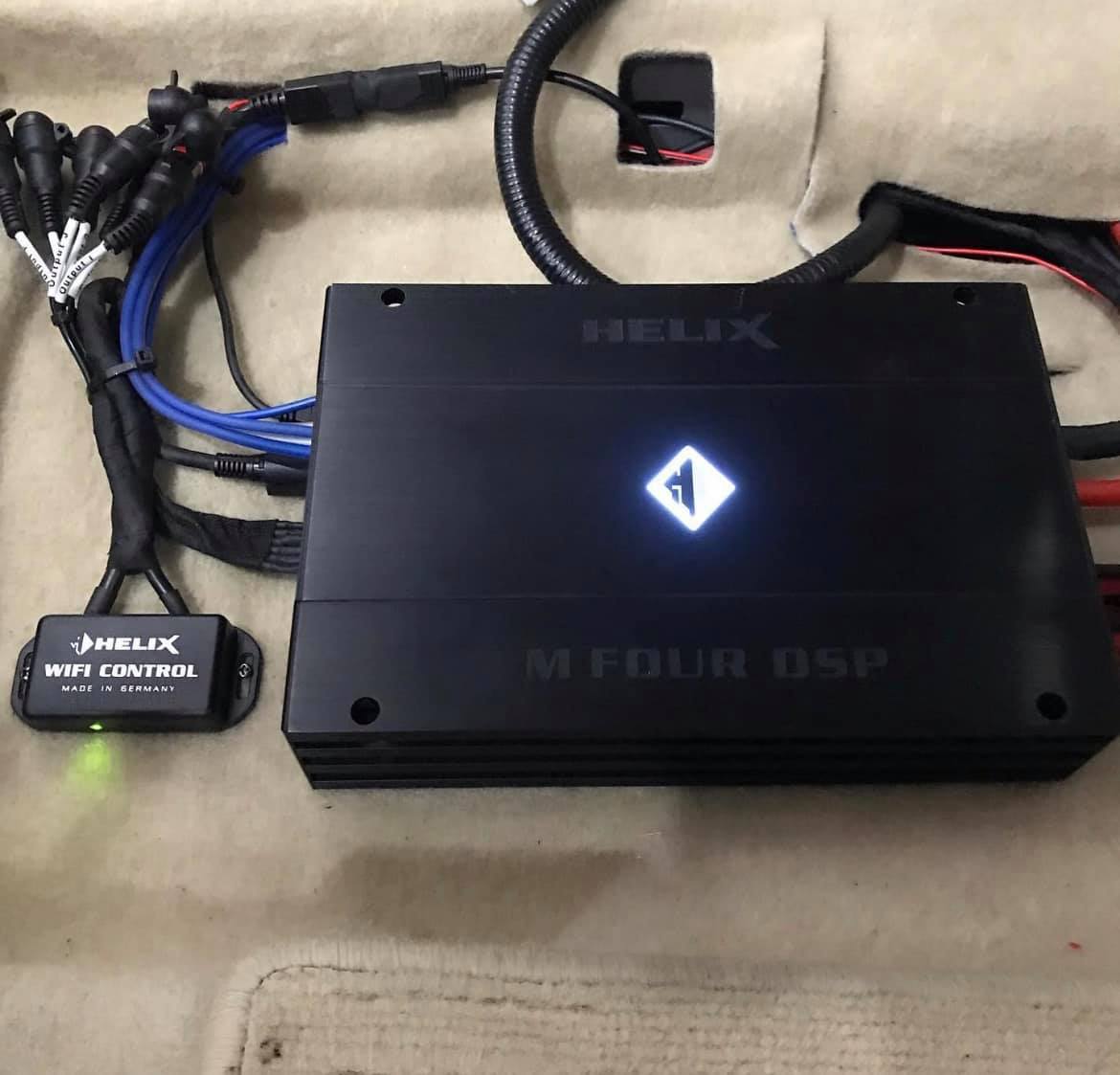 Helix M Four DSP + Helix WiFi Control #GermanCarHifi