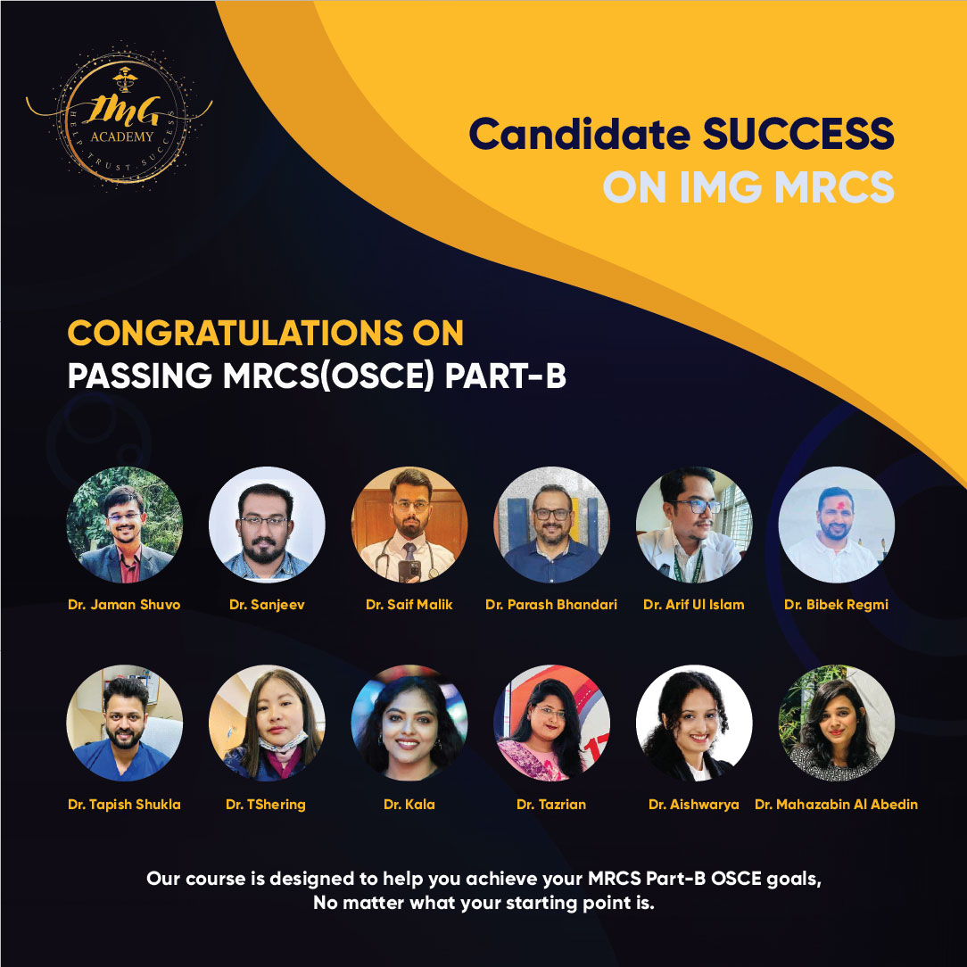 IMG Academy - 🎉Congratulations to our MRCS candidates who... | Facebook
