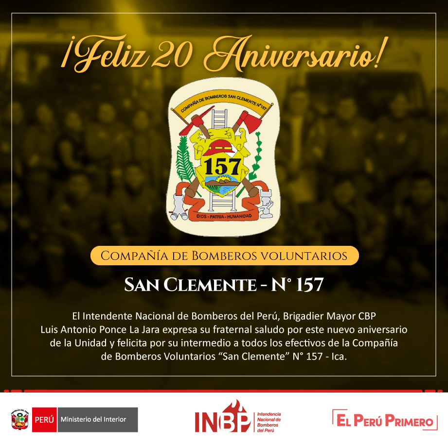 La Intendencia... - Intendencia Nacional de Bomberos del Perú
