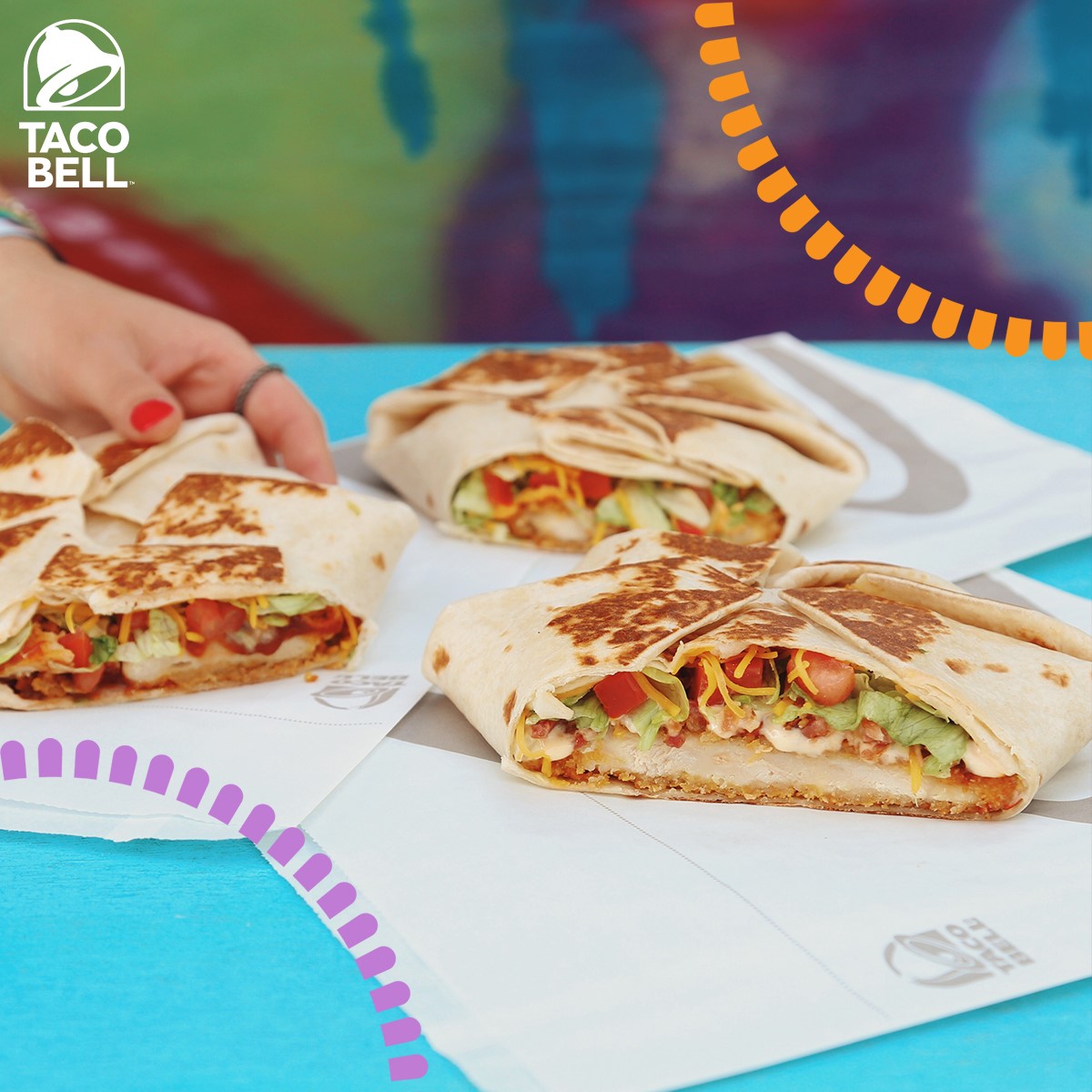 Our Chickstar wrap looks sooooo good... - Taco Bell Malaysia