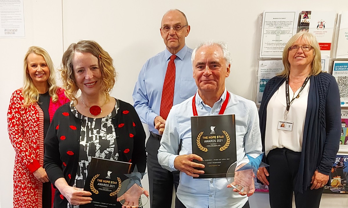 Holy - Well done to John Raftery (final year student) and Anne Marie ...