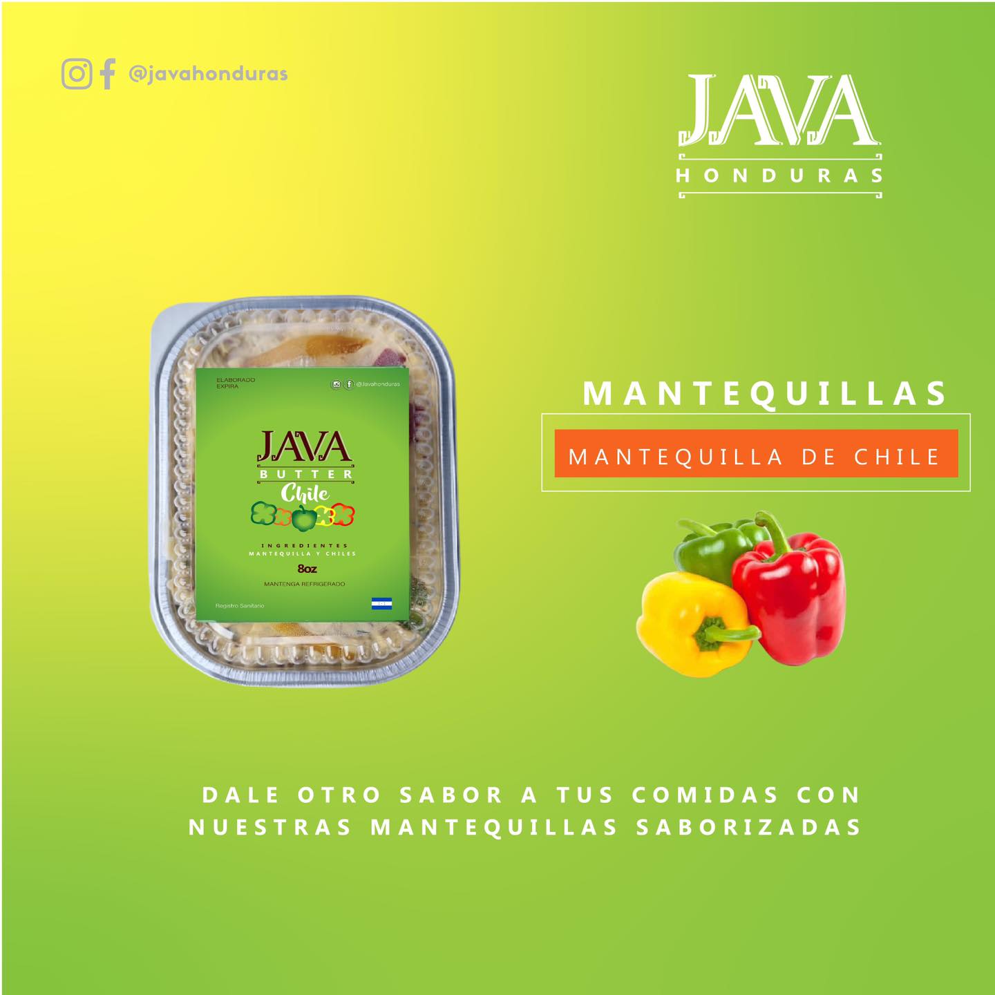 Java Honduras - Java Honduras Te ofrece mantequillas... | Facebook