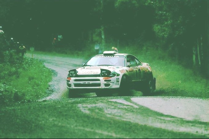 Rally 1000 Lakes 1990 C.Sainz / L.Moya Toyota Celica GT-4 Winners