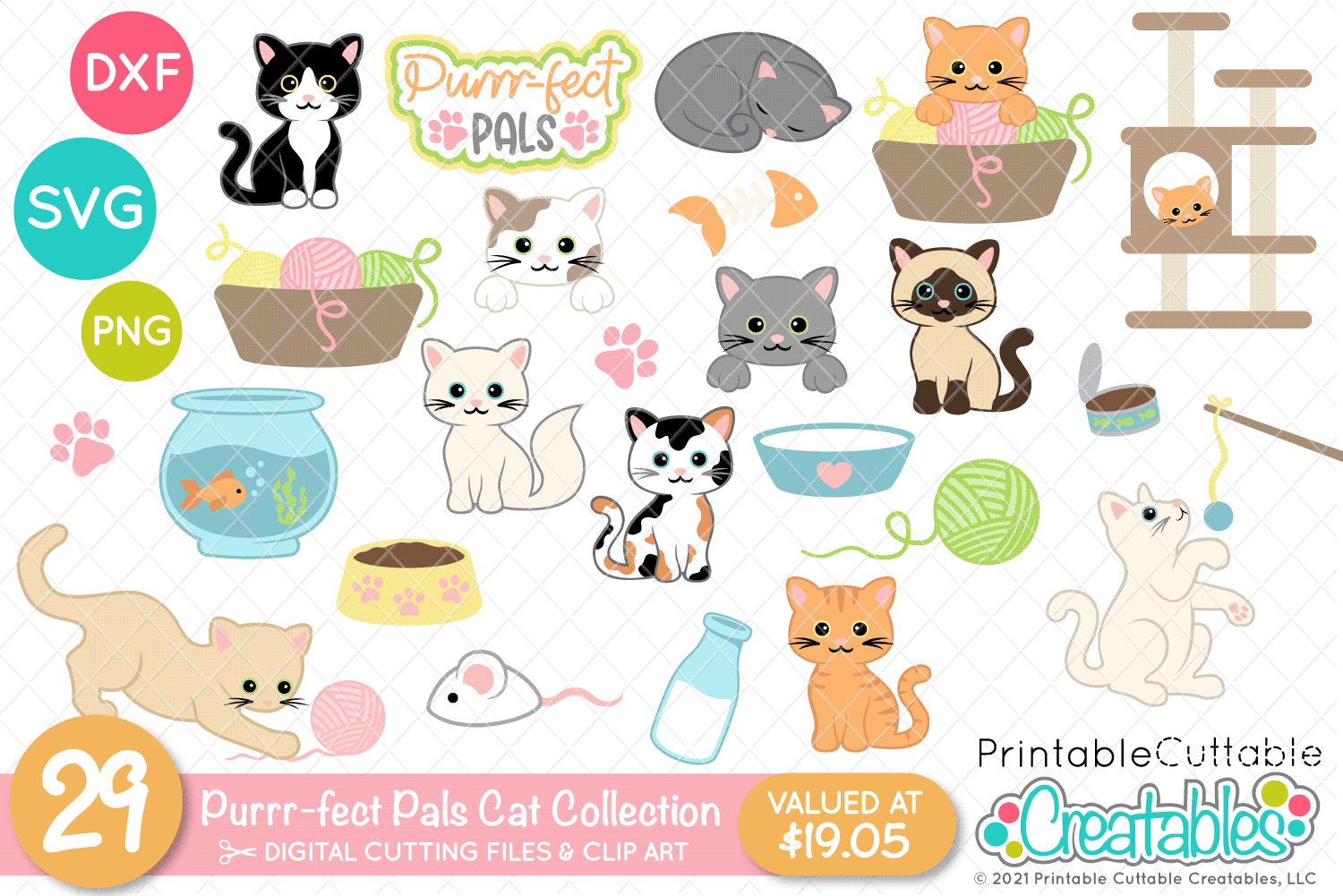New Design Bundle! 🐈 SAVE... - Printable Cuttable Creatables