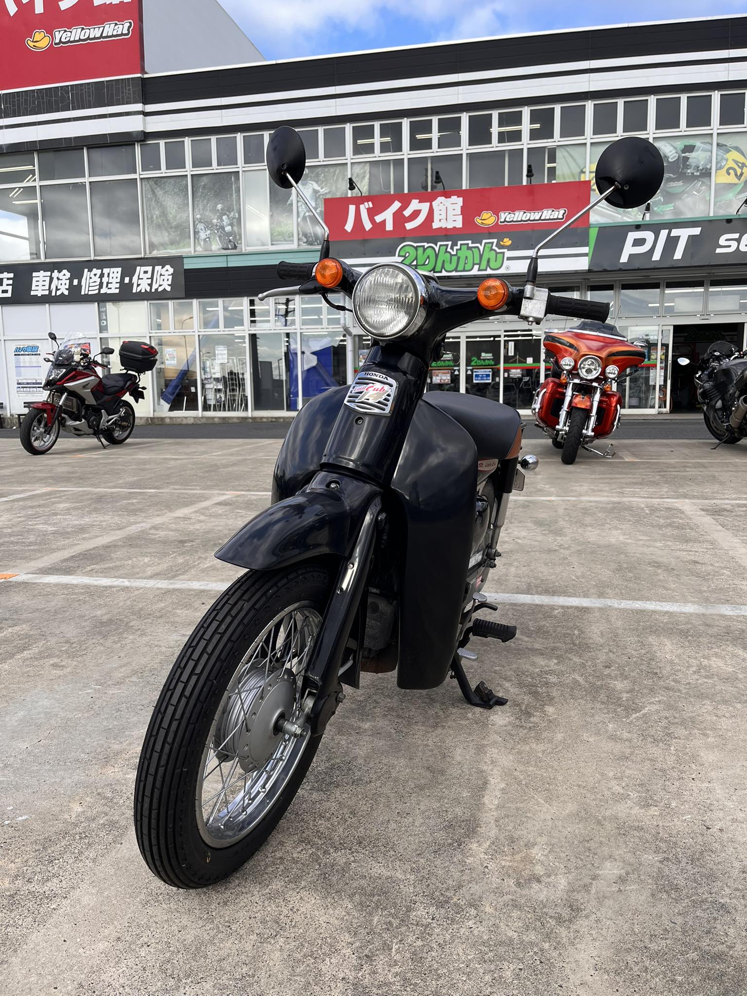 リーファン125の中華エンジンに載せ替えてパワフルになったリトルカブ 