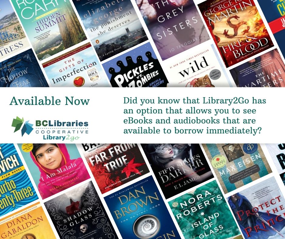 The titles shown in the... - Hudson's Hope Public Library