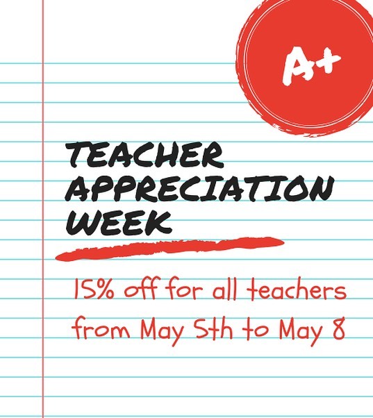 Mainstream Boutique Greenville - Happy Teacher Appreciation Week! Thank ...