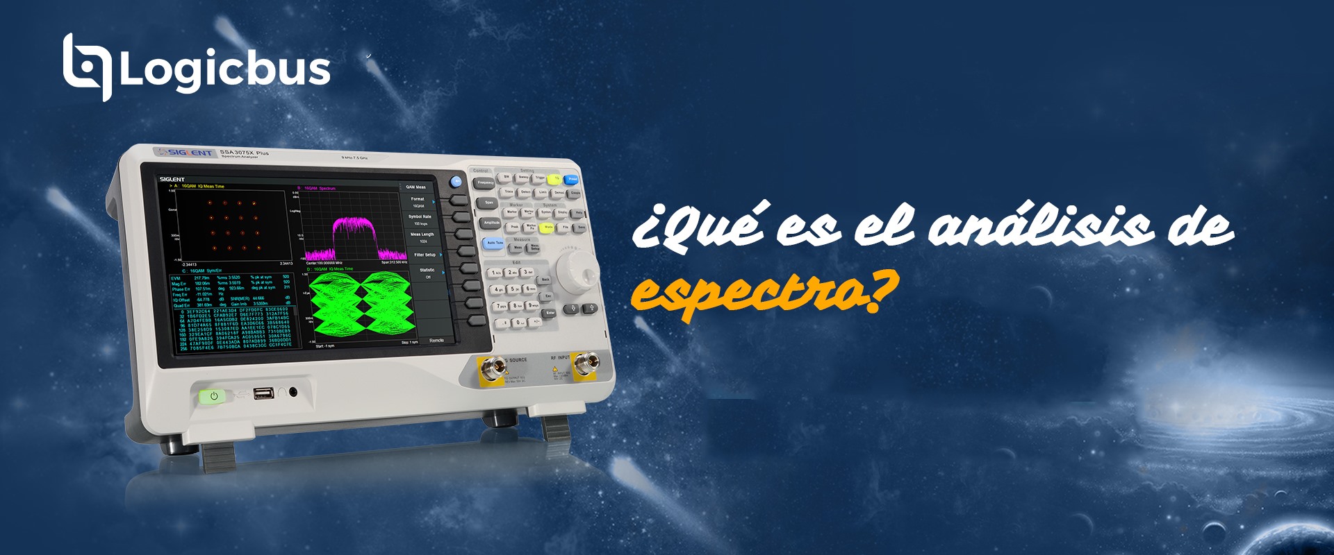 Logicbus - ¿Sabes qué es un Analizador de espectro? ⚠️ ⚡... | Facebook