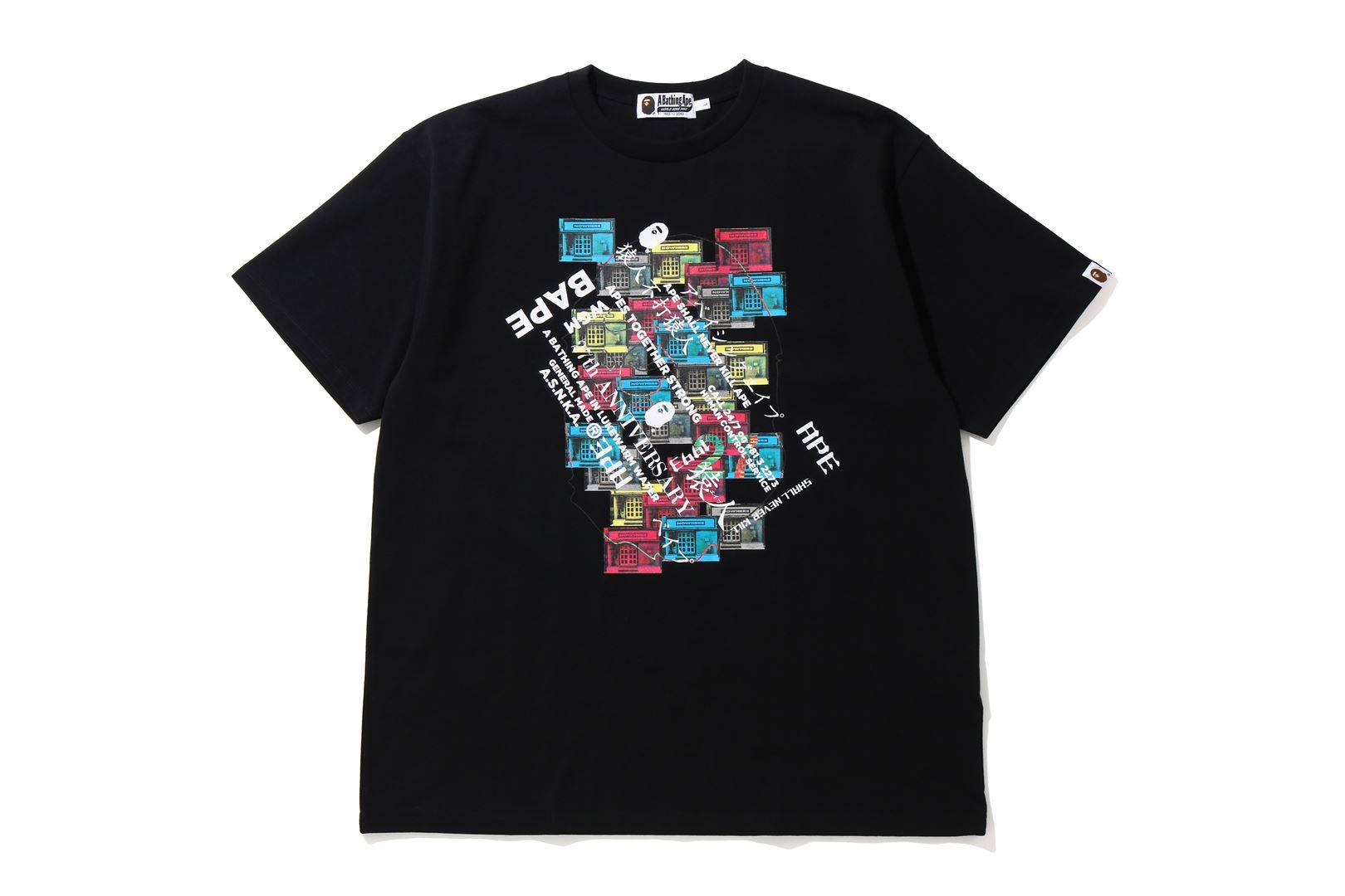 The First Ever @bape_japan T-Shirt Sold By @nigo had an image of 