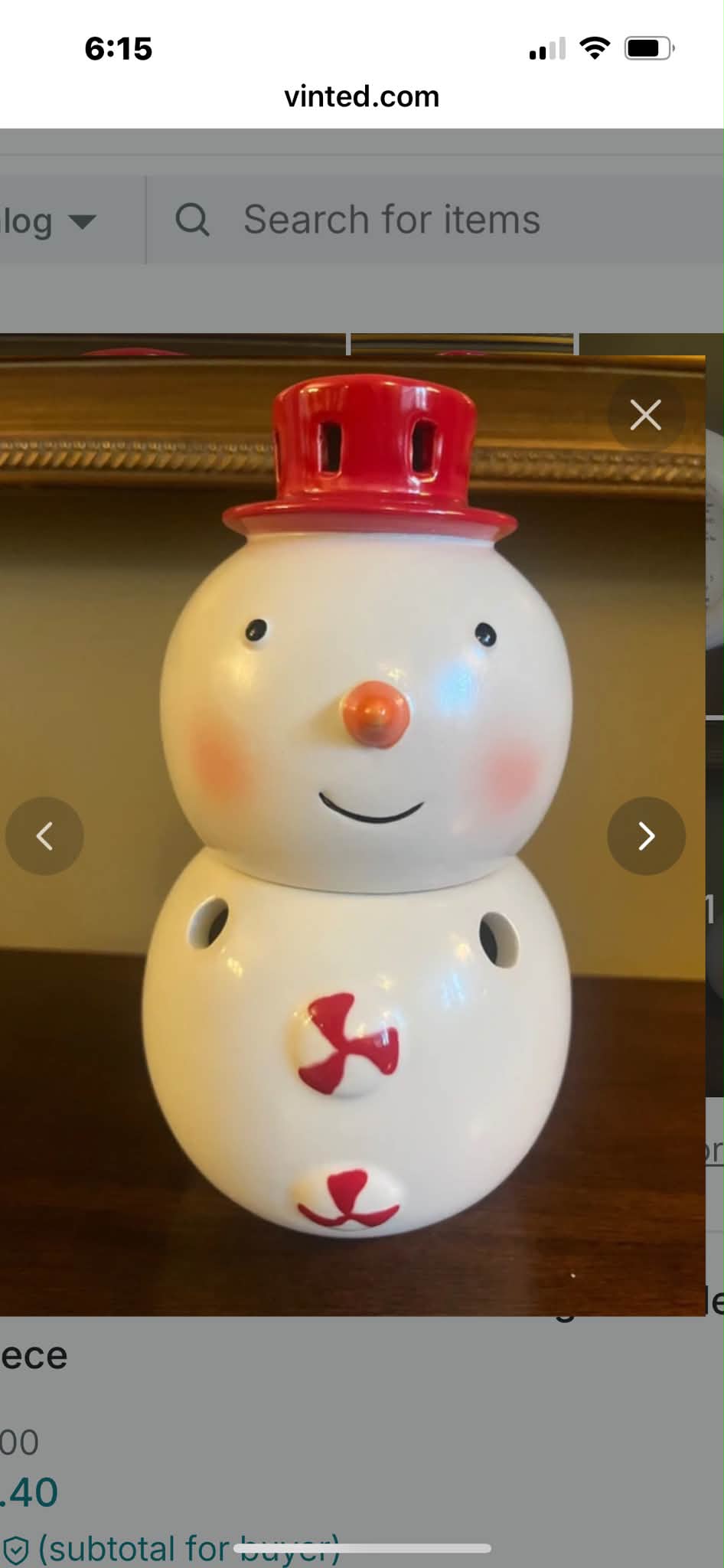 Vintage Hallmark Holiday Decorations for Sale - Snowman Ornaments
