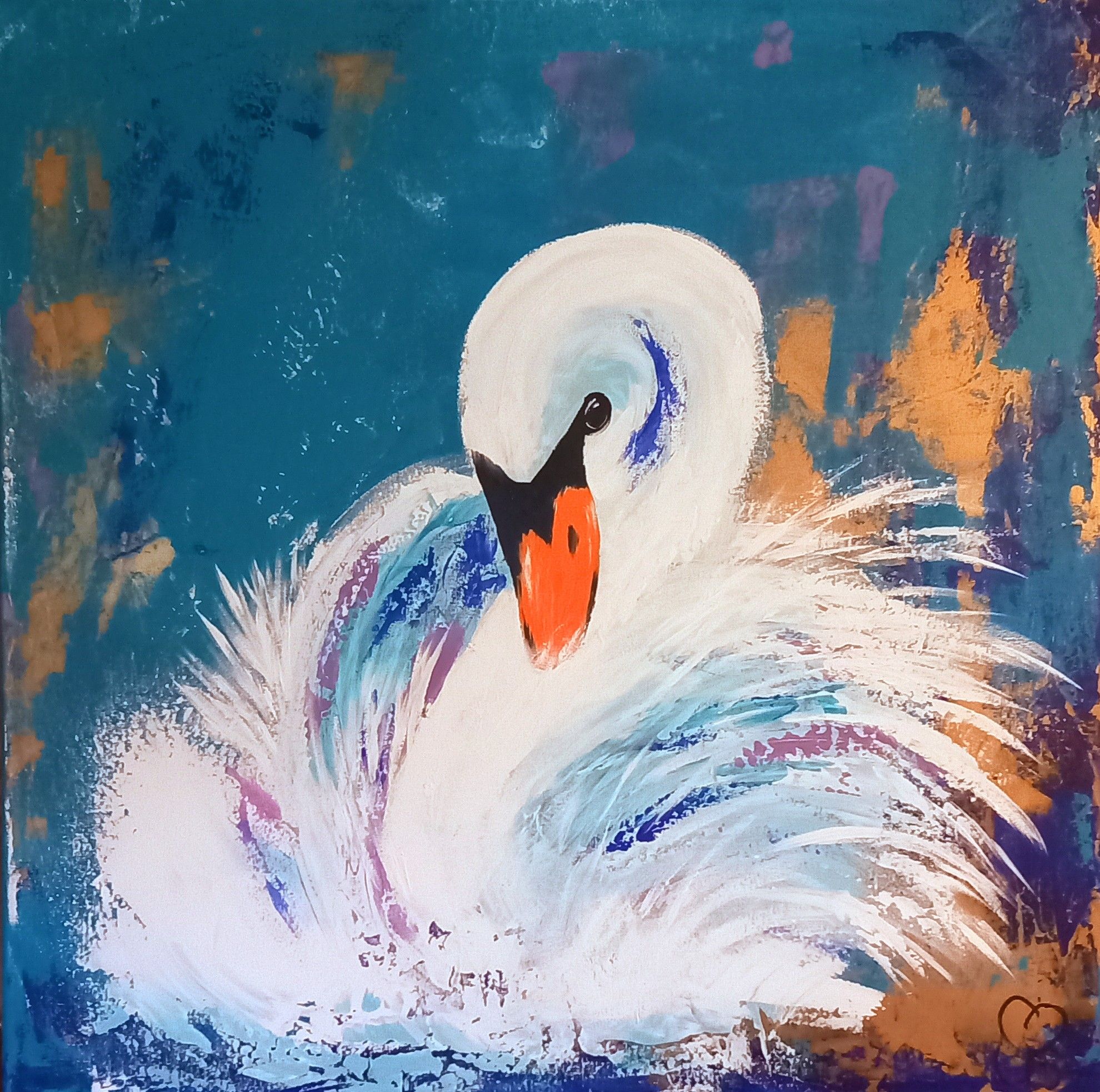 色鉛筆画 2 ジョウビタキ♂ 日本に越冬のためにやってくる渡り鳥