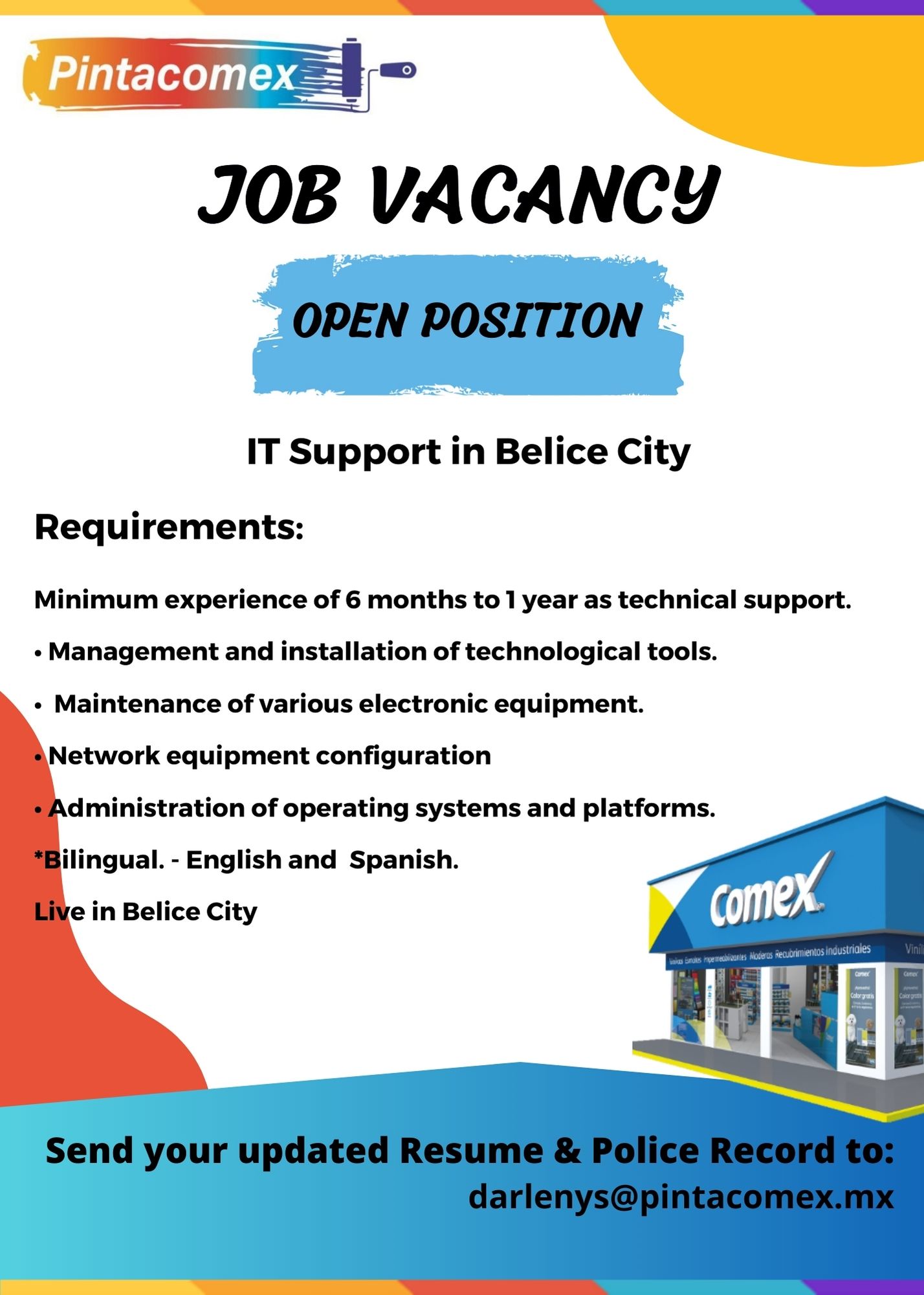 Belize Job Vacancies for High School Graduate or Lower | Facebook