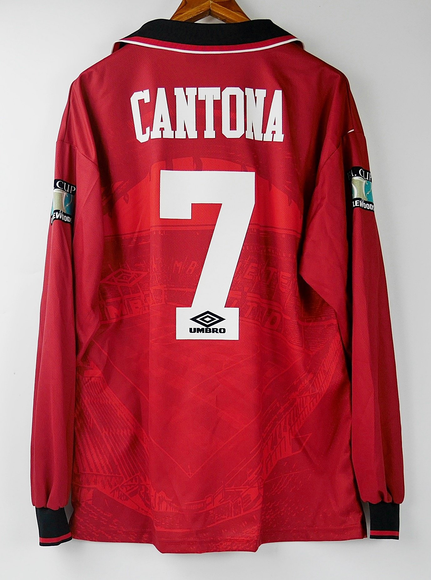 Manchester United 1996 FA CUP Size - S M L XL 2XL Free Worldwide