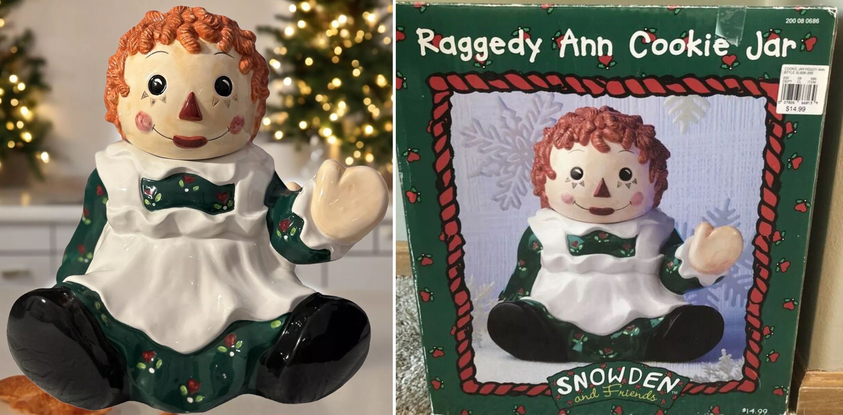 Raggedy Ann and Andy Cookie Jar Collection