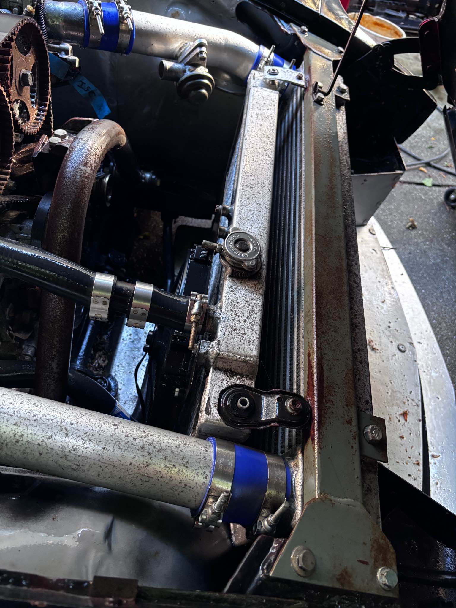 Rare 4G63 custom RWD motor and is300 transmission swap kit for 240z ...