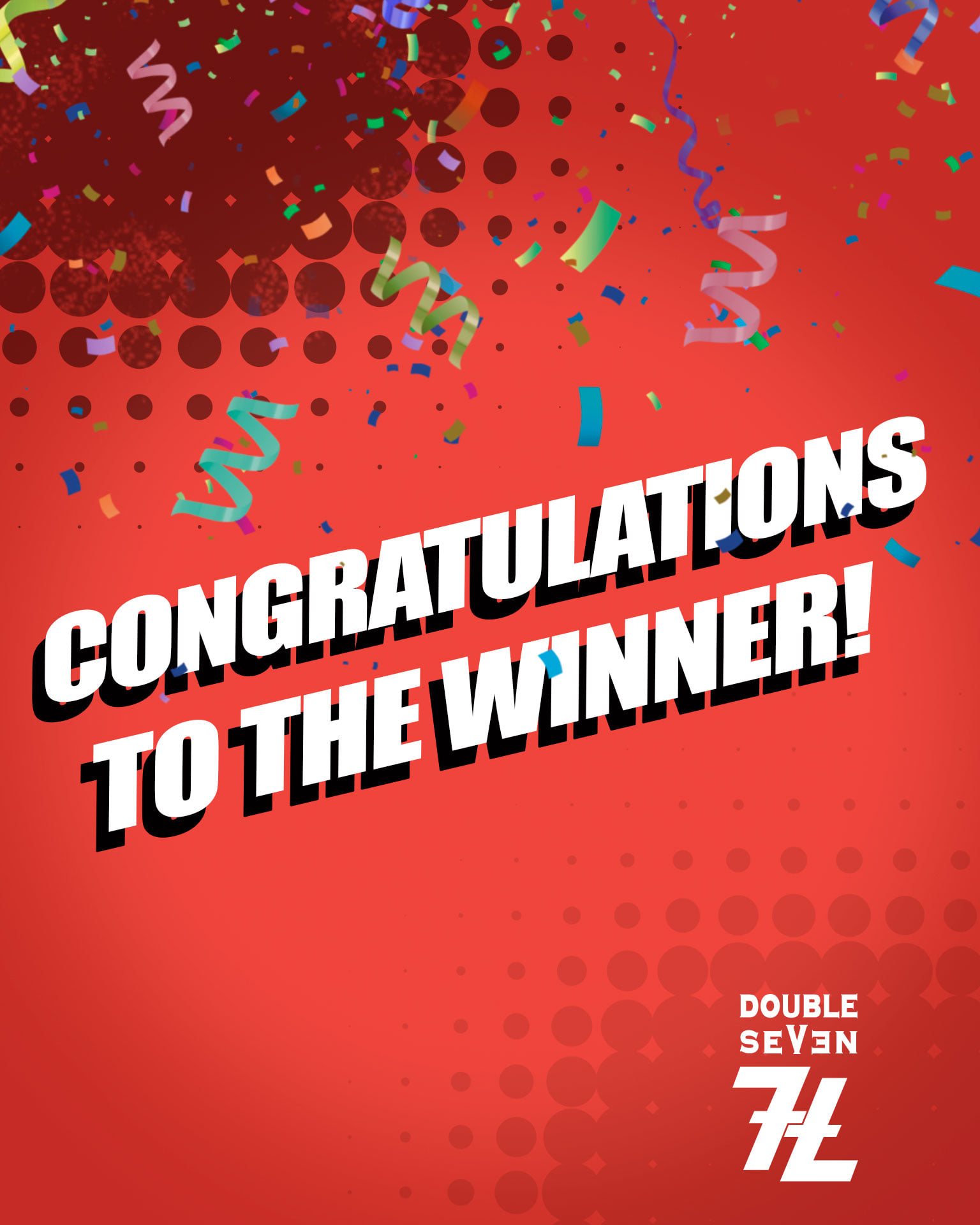 Congratulations to the lucky winner... - Double Seven Jamaica | Facebook