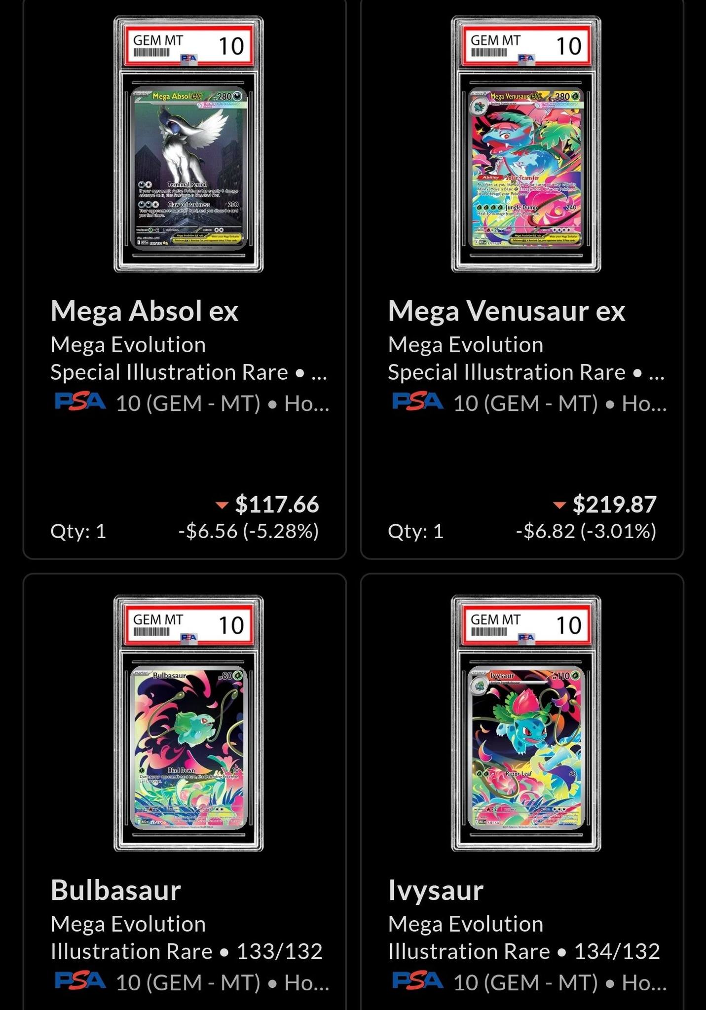 Looking for all 4 of these in a 10