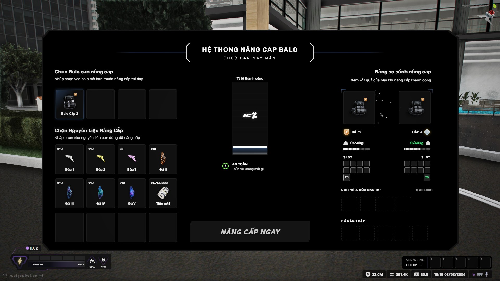 GTA 5 Roleplay Việt Nam | **ROPPY | BACKPACK UPGRADE ** | Facebook