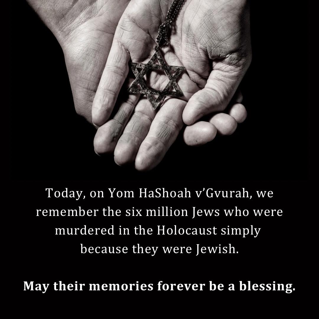 Beth Tikvah - Today, on Yom HaShoah v’Gvurah, we remember... | Facebook