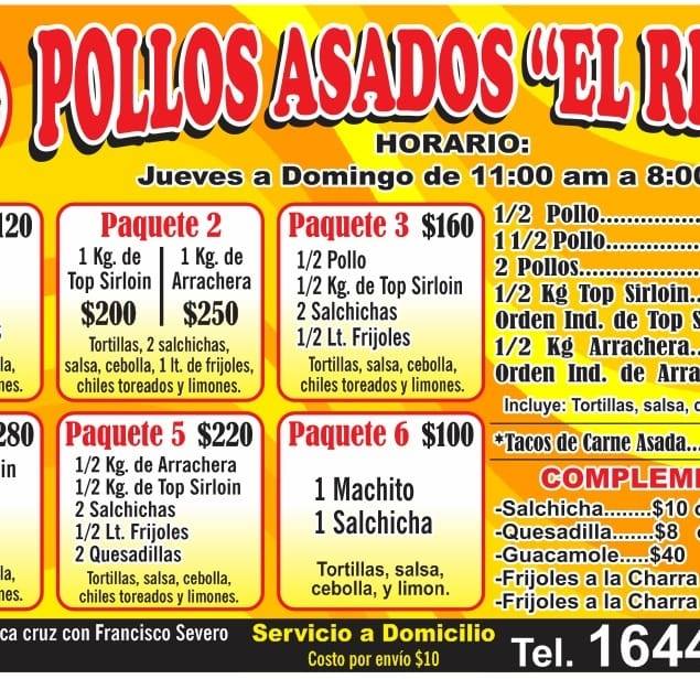 Pollos asados 