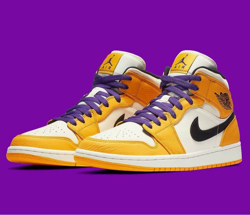 Air Jordan 1 Mid SE “Lakers Top 3”
